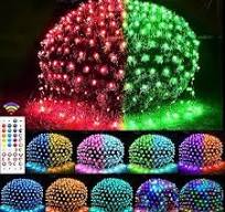 240 LED Net Lights, 35 Colors Changing Christmas Net Lights ...