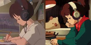 Listen to anime sunset (lofi chill) by aesthetic music, 1,389 shazams. You Can Thank Studio Ghibli For Youtube S Lofi Anime Study Girl