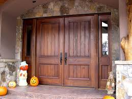 Exterior Strong Impression Of Rustic Front Doors Double Rustic Rustic Front Doors With Side Lights Rustic Front Door Double Doors Exterior Wooden Front Doors