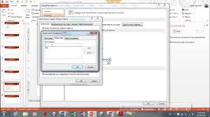 Ms Powerpoint 2013 Autocorrect Spell Check Youtube