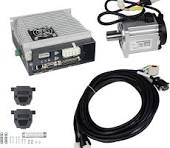 CNCTOPBAOS Kit de servomotor de 750W CA, codificador óptico absoluto de 17  bits, comunicación RS485, 6000rpm 7N.m 220V Sistema de controlador de servo  ...