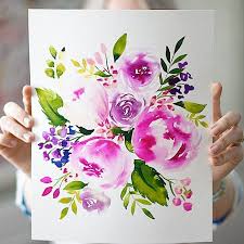 Image May Contain Flower Watercolor Flowers Watercolor Kit Flower Painting