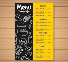 Design Unique Restaurant And Bar Menu Di 2020 Desain Menu Desain Poster Makanan