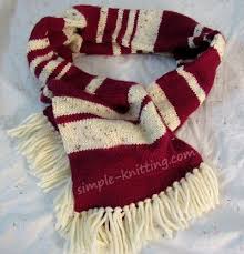 How to hold your needles (once you are familiar with the knit stitch). Simple Knit Scarf