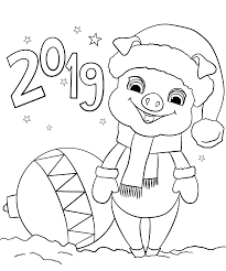 For kids who prefer more of a doodle style, this free printable coloring page is a summer win. New Year 2019 Coloring Page Free Printable Coloring Pages For Kids