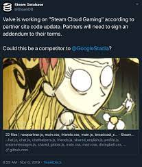 Steam Code Mine Leak Hints At Valve S Cloud Gaming Ambition