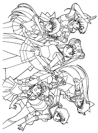 Sailor Moon Para Colorear