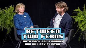 Listen to all your favourite artists on any device for free or try the premium trial. Hillary Clinton Between Two Ferns With Zach Galifianakis Youtube