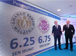 Setakat ini, yang dimaklumkan hanyalah kadar dividen iaitu 5% dan 0.5% bonus sahaja. Asb 2 Dividen 2018