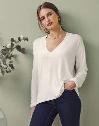 Maybe you would like to learn more about one of these? Women S Sustainable Dora V Neck Top From Crew Clothing Company