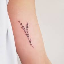 See This Instagram Photo By Jessicachanner 441 Likes Lavender Tattoo Small Tattoos Tattoos