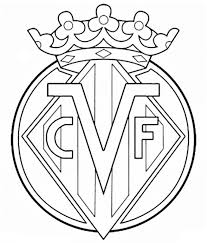 Escudo Barça Para Colorear