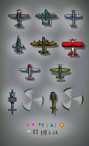 Jet Planes Cartoon Airplanes Combat In The Skies Game Concept Art 2d Game Art Cartoon Airplane