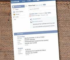 Wedding Invitation Facebook Style Wedding Party Invites Geeky Wedding Party Invitations Diy