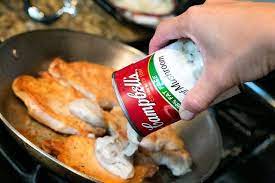 Maybe you would like to learn more about one of these? How To Use Campbell S Cream Of Mushroom Soup When Cooking Pork Chops Campbells Soup Recipes Stuffed Mushrooms Creamed Mushrooms