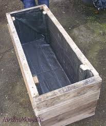 Fabriquer son bac à fleurs. Fabriquer Une Jardiniere En Palette Tuto 40 Idees Originales