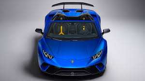 2018 Lamborghini Huracan Perfomante Spyder 4k Wallpaper Hd Car Wallpapers Id 9801