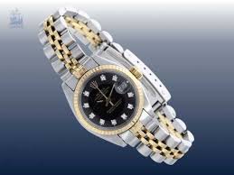 .gold damenuhr mit diamanten & box marke : Armbanduhr Luxuriose Vintage Damenuhr Von Rolex Lady Datejust Mit Diamant Zifferblatt Stahl Gold Ref 6917 Buy At Online Auction At Veryimportantlot Com Auction Catalog Fine Jewellery Antique To Modern From 18 11 2018 Photo Price Auction