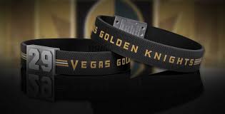 Vegas golden knights, las vegas. Brayce Vegas Golden Knights Armband Brayce Deutschland Offizielle Webseite Das Trikot Am Handgelenk Deine Nummer Deine Farben Erstelle Dein Spielernummer Armband Online