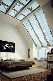 Who is the designer of the modern bedroom? Wonderful Modern Bedroom With Glass Roof Ideas Home Decor Bedroom Loft Design Modern Bedroom Design