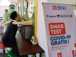 Bni Continues 30 000 Free Swab Test Program In South Sumatra Press Release Bni
