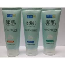Aha + bha mild peeling lotion. Mentholatum Hada Labo Ahabha Face Wash Mentholatum