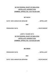 In addition, for claims incurred outside malaysia (except singapore), the confirmation of claim event and all other related documents issued by the 2. Judgment Anwar Ibrahim Sodomy 2015