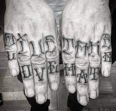 Pin By Katrina Oke On Tattoo Ideas Finger Tattoos Knuckle Tattoos Tattoos