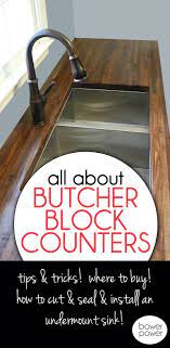 Maybe you would like to learn more about one of these? How To Cut Seal Install Butcherblock Countertops With An Undermount Sink Bower Power