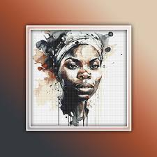 Nina Simone Cross Stitch Pattern 1 Instant PDF Download