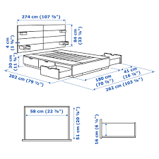 Nordli Bettgestell Mit Kopfteil Und Aufb Weiss Ikea Osterreich Kopfteil Bett Bettgestell Bett Mit Schubladen