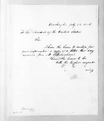 Image 1 of Elbert Herring to Andrew Jackson, July 25, 1835