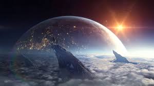 Rising Planet 2560x1440 Fantasy Landscape Scifi Artwork Sci Fi Concept Art