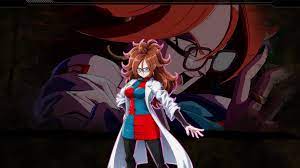 Dragon Ball FighterZ Android 21 (Lab Coat) Wallpapers - Cat with Monocle