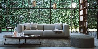 Edvin 3 Seater Fabric Mid Century Modern Sofa Grey Modern Grey Sofa Mid Century Modern Sofa Modern Sofa