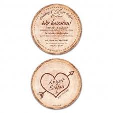Runde Hochzeitseinladungen Baumscheibe Einladung Einladungskarten Hochzeitseinladungen Hochzeit Hochzeitseinladung Einladungen Hochzeit Einladungen