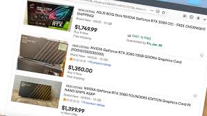 Maybe you would like to learn more about one of these? Scalpers Have Sold 50 000 Nvidia Rtx 3000 Gpus Through Ebay Stockx Pcmag