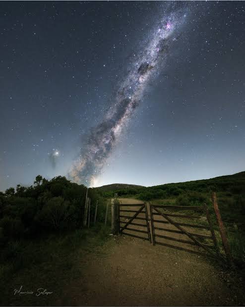 Vía Láctea vista desde Uruguay