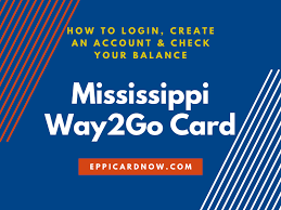 The way2go card debit card can be used: Mississippi Way2go Card Balance And Login Eppicard Help Now