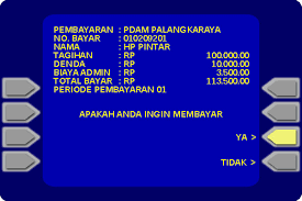 Maybe you would like to learn more about one of these? Bayar Pdam Di Bca Langkah Langakah Pembayaran Air Melalui Atm
