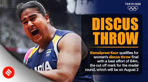 Kamalpreet kaur is an indian women's discus thrower. Fefglyllpkrenm