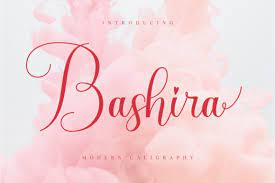 Our community is peaceful and prosperous. Bashira Schriftarten Von Haffa Studio Creative Fabrica