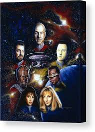 Star Trek TNG Canvas Print