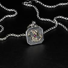 Schwarzer Koi-Fisch-Jade-Anhänger