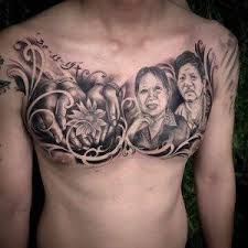 Hình xăm ở điểm nhạy cảm xăm cho chị gái bị ung thư vú. Hinh XÄƒm Gia Ä'inh á»Ÿ Ngá»±c Family Tattoo Luckytattoo Vn