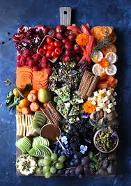 Dessert Cheeseboard With Dark Chocolate And Matcha Chocolate Barks And Fruit Food Platters Dark Chocolate Bark Chocolate Bark Recipe
