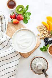 Homemade yogurt is flavored with chopped bananas and vanilla extract to make a creamy mixture kids of all ages will love. How To Make Plain Yogurt Taste Good