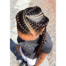 It's also a great way to rock you're day 4 hair and not quite ready to wash your hair. Feed In Braids Cornrow Hairstyles Braids For Black Hair Hair Styles