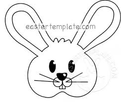 Free coloring pages spiderman 28 coloring. Cute Easter Bunny Face Coloring Pages All Round Hobby