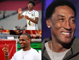 Having Played Alongside Bronny James, Scottie Pippen's Son Receives Support  From Bryce James During Nike's World Basketball Festival